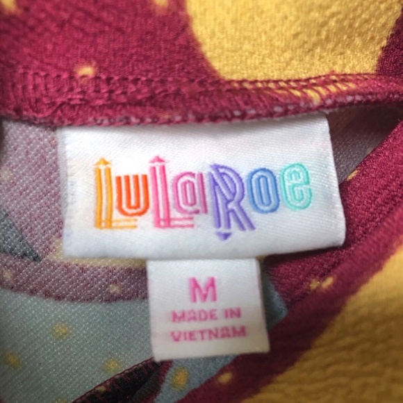 LuLaRoe Disney Cassie Womens Mauve Mickey Mouse Stretch Pencil Skirt Sz. Medium - Picture 4 of 8